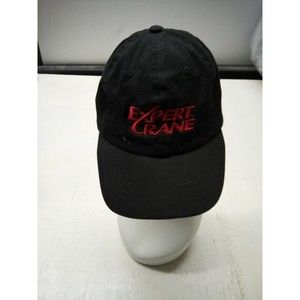 Norwood RCC Koozie Black Hat  Red Embroidered Expert Crane